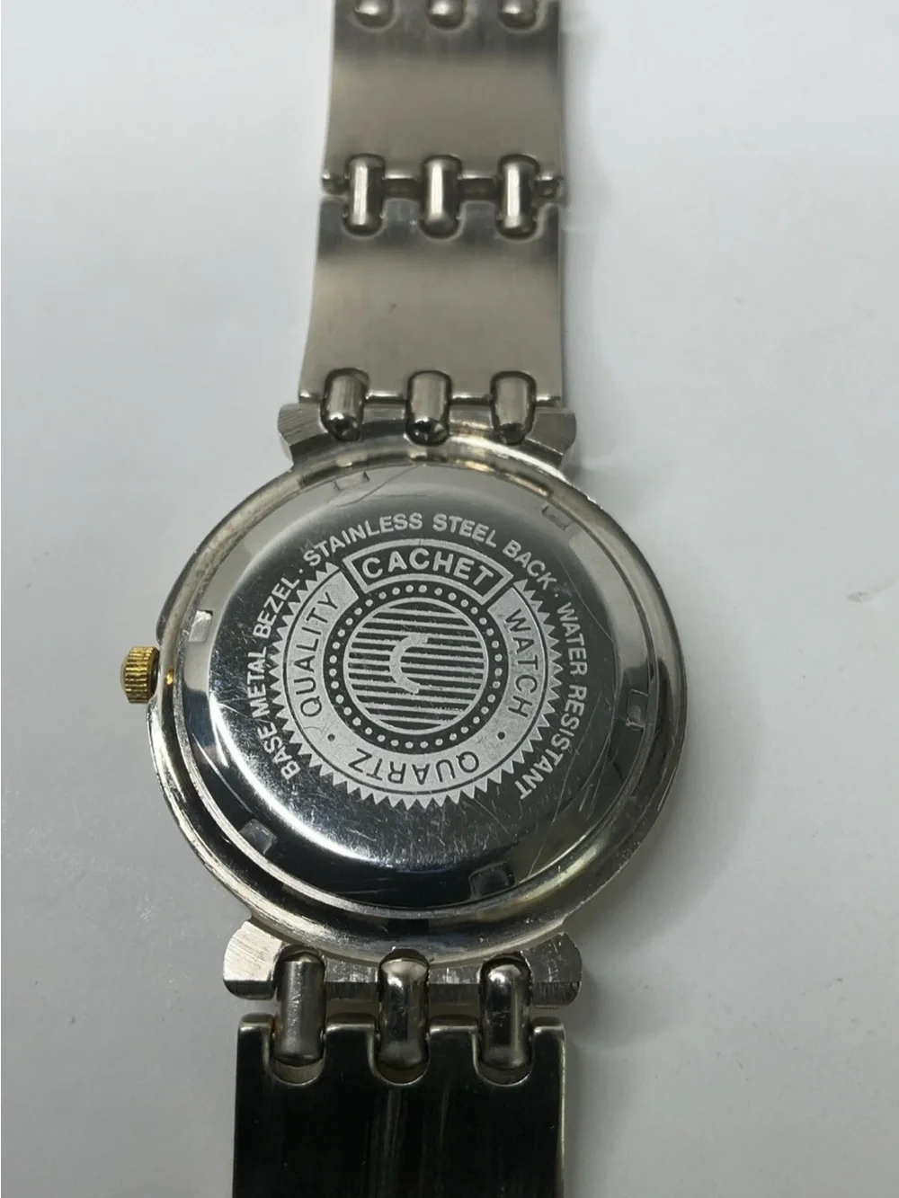 Cachet women's stainless steel watch